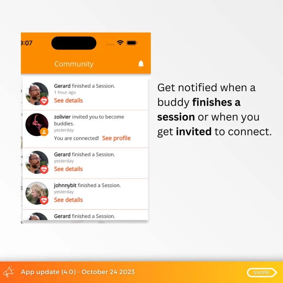 Version 4.0.7 announcement, image 3 of 4