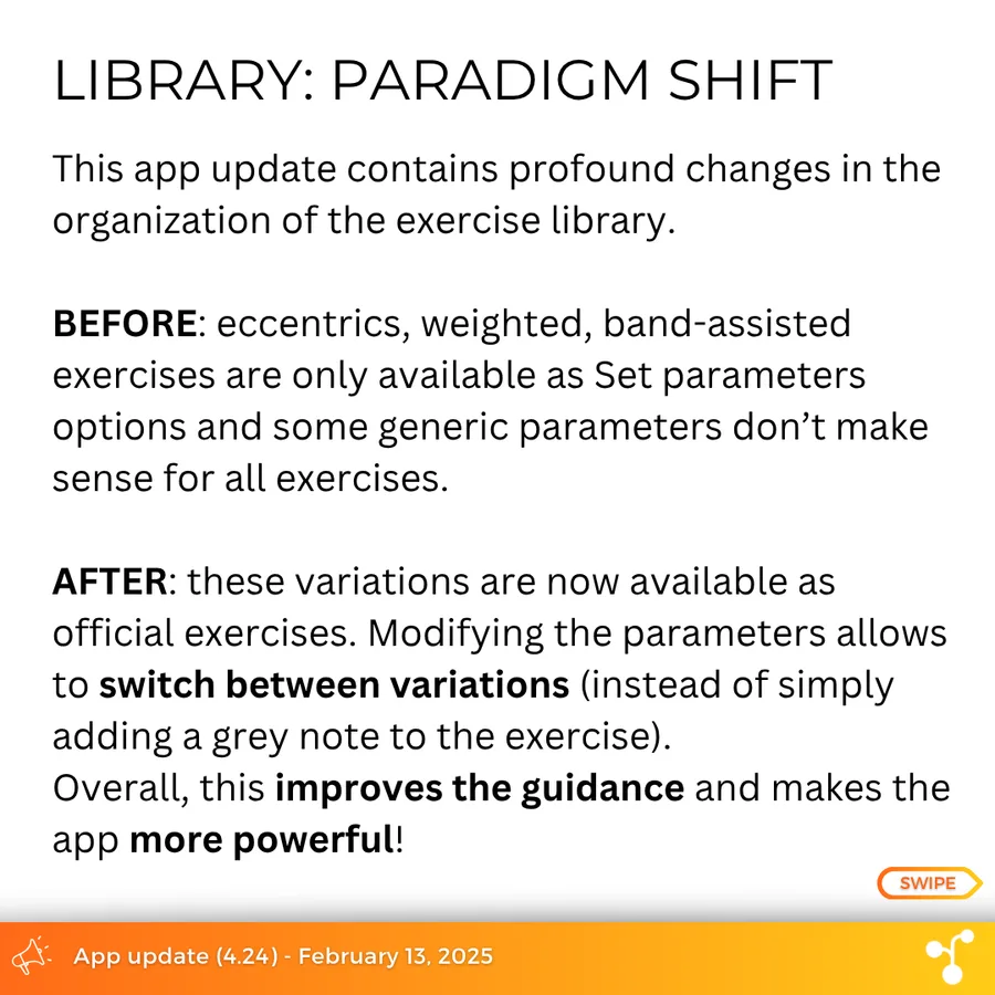 Version 4.24.0 announcement, image 3 of 8
