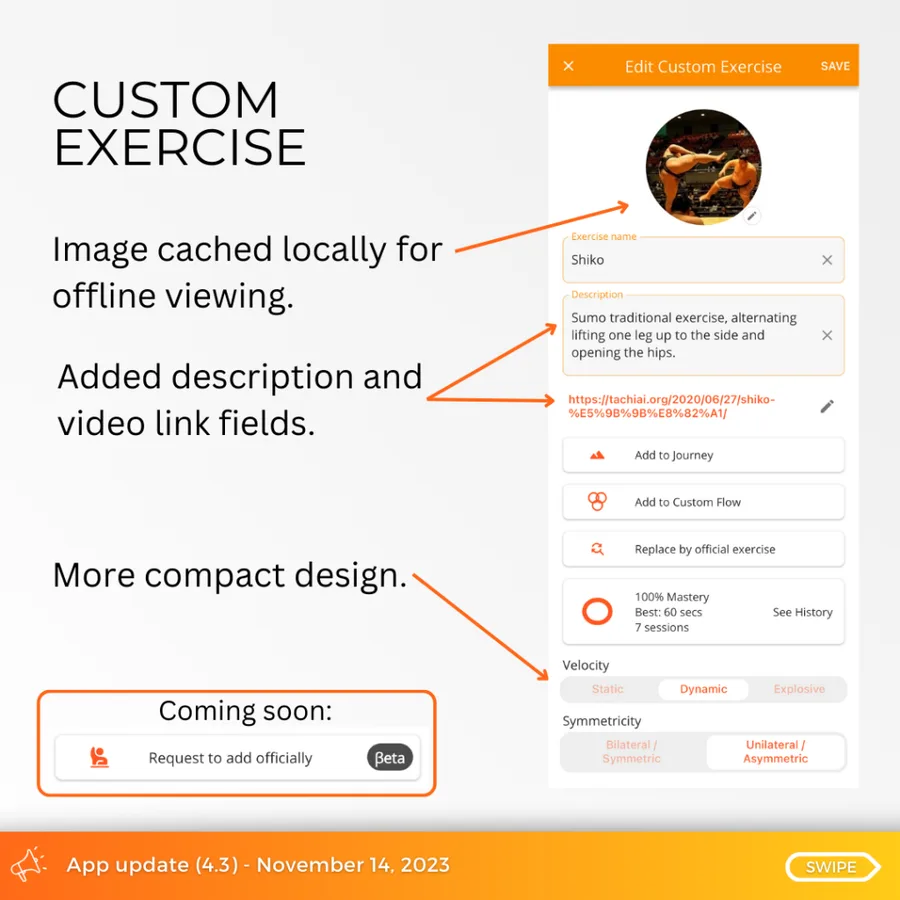 Version 4.3 announcement, image 1 of 1